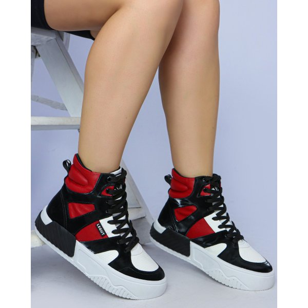 Moda Masculina TÃªnis Vermelho Combina Com Que Roupa Camiseta