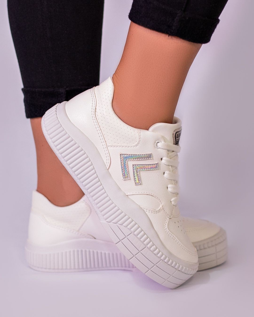 Tênis Casual Confort Branco feminino Legut