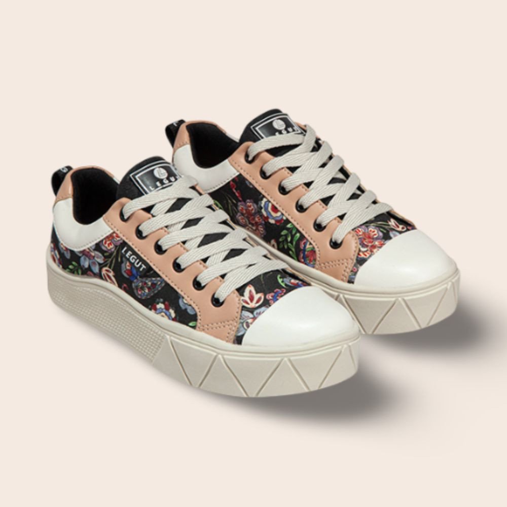 TÊNIS CASUAL URBAN FLOWER ORQUÍDEA LEGUT