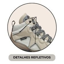 tenis street plus branco e refletivo legut 2det